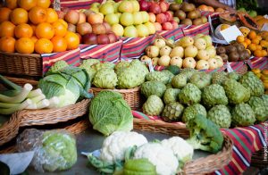 alimentación frutas y verduras