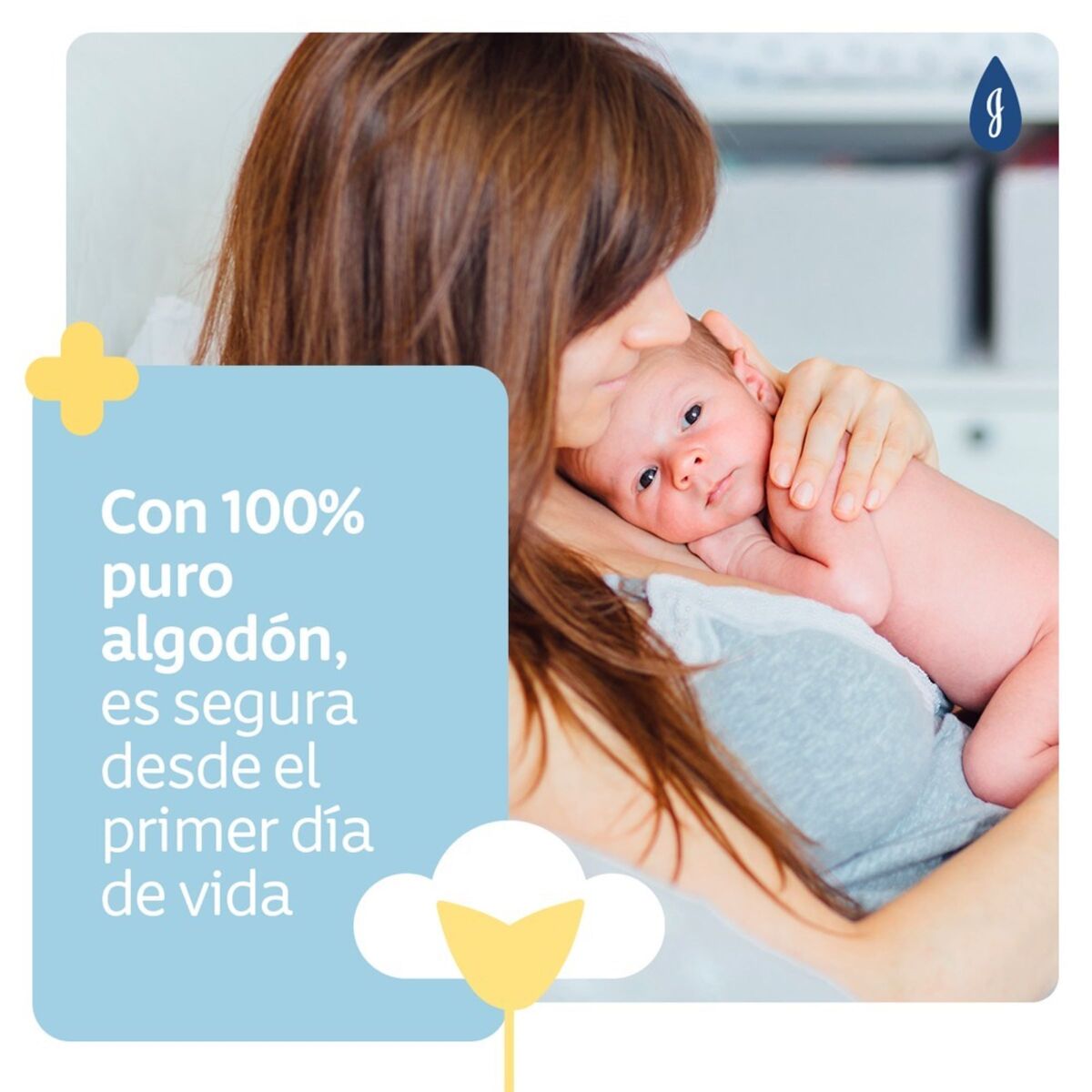 Crema Hidratante Johnson´s Baby Para Bebé de 200 ml
